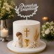 Topo de Bolo Primeira Comunhão Cake Topper 