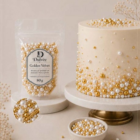 Sprinkles Mix Golden Velvet 80g
