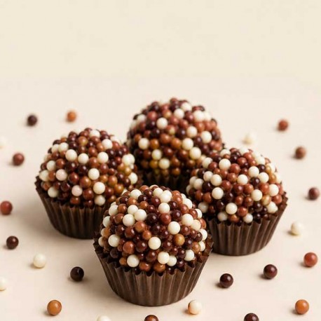 Perolas Mini Chocolate Crocantes
