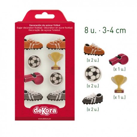 Decorações Açúcar Futebol