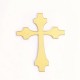 Topo de Bolo Cruz Dourada | Cake Topper