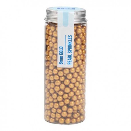 Sprinkles Perolas Douradas 6mm 60g