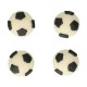 Decoração Açucar Bola de Futebol Cj.8