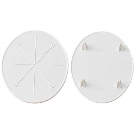Prato Separador Oval 21x16cm Wilton