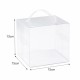 Caixa Pvc Transparente 15X15x13cm