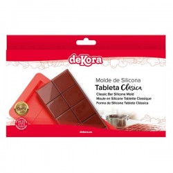 Molde Silicone Tablete Chocolate