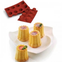 Molde Silicone Cannelé Silikomart