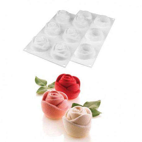 Molde Silicone Rosa 145 Silikomart