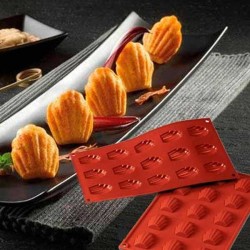 Molde Silicone Mini Madalenas