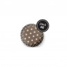 Petifures castanho c/ bolas brancas Cj.60 PME