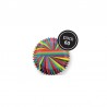 Petifures com riscas coloridas PME cj.60