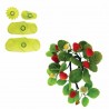 Cortantes Folhas de Morango e Calyx Cj.4 JEM