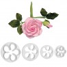 Cortantes Pétalas Rosa CJ.4 PME