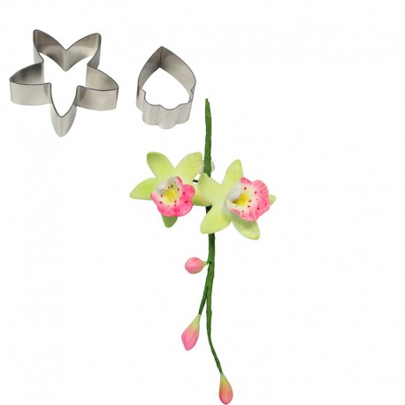 Cortante Inox Orquídea Cymbidium 