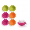 Molde Silicone Kit Deco Mini Cake Jardim