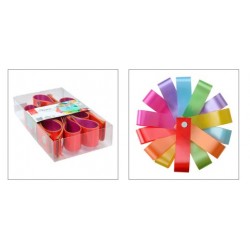 Fita Decorativa Multicolor - Pack 10 fitas