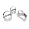 Cortante Rissois Lisos Inox 8cm