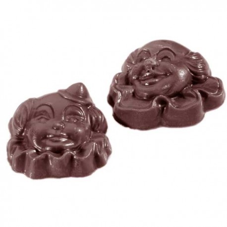 Molde Policarbonato Bombons Palhaços