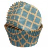 Petifures Turquesa Quatrefoil Design Emb.75