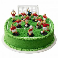 Jogadores de Futebol Vermelhos