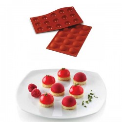 Molde Silicone Meia Esfera