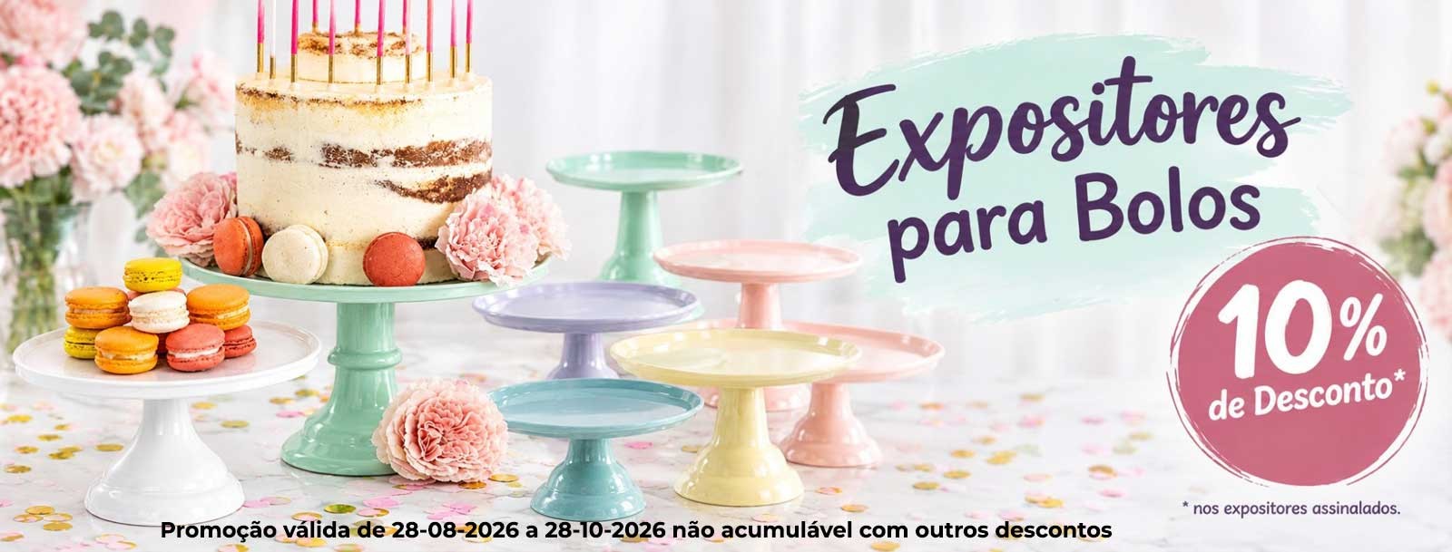 Expositor para Bolos